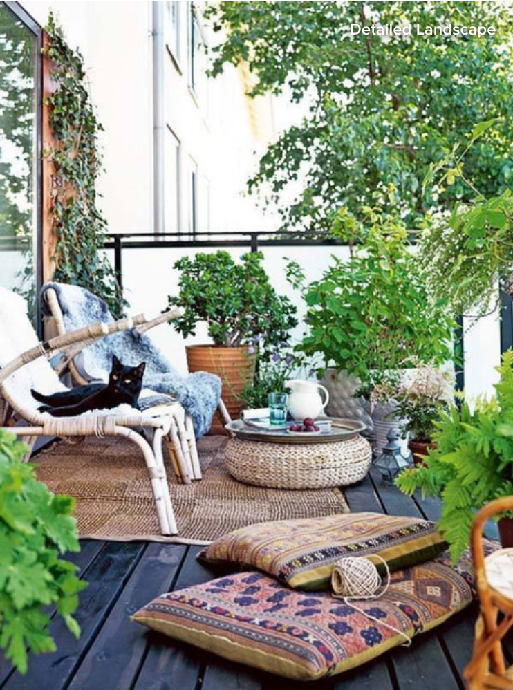 后院露台怎么设计即实用又好看？11种花园露台设计构思供你选！