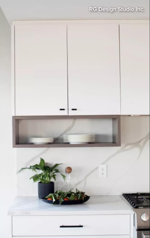 三口之家的现代简约风格厨房设计,简约而不简单！